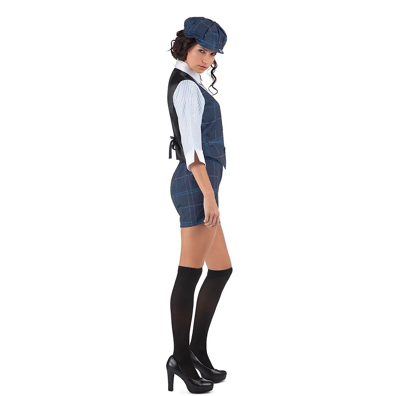 Costume de femme de gangster irlandais adulte