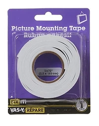 Ruban adhésif pour affiches 1 po x 72 po 1 pièce Ruban tout usage conçu pour les surfaces propres, sèches et lisses. Pour l'intérieur.