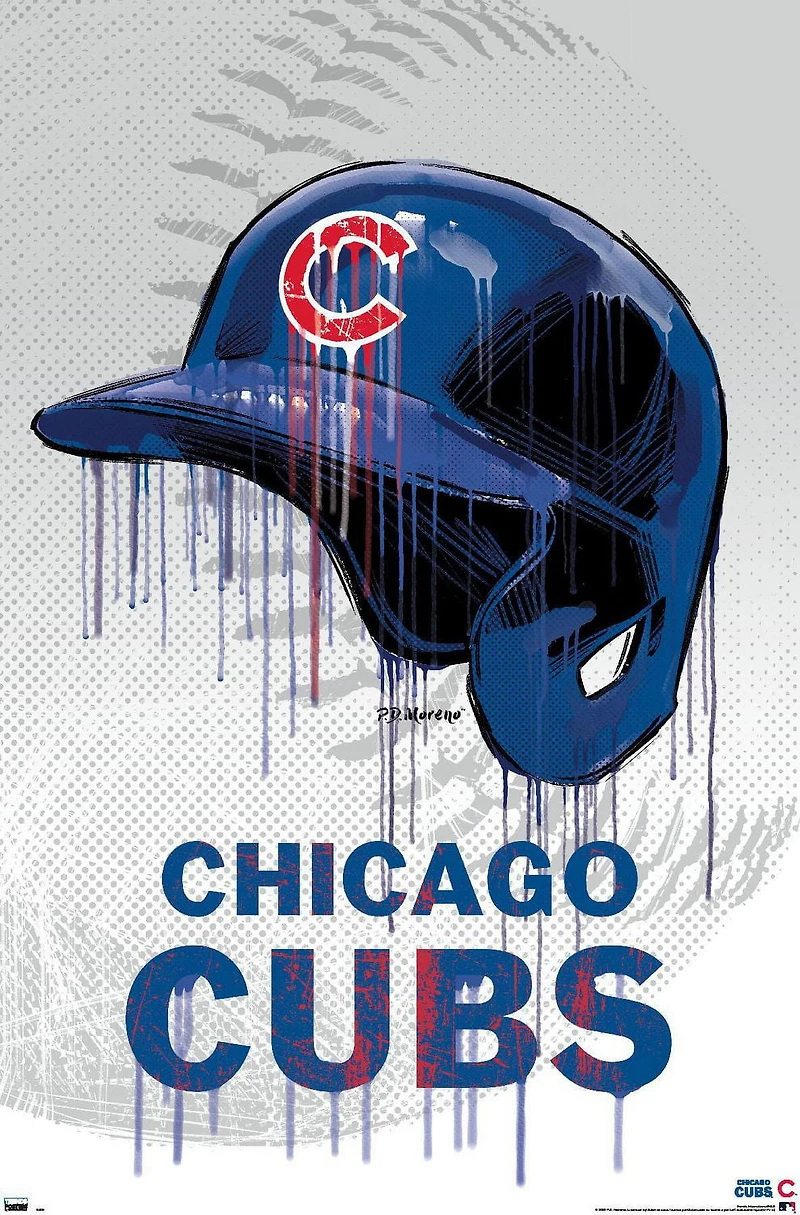 MLB Chicago Cubs - Casque anti-goutte 20