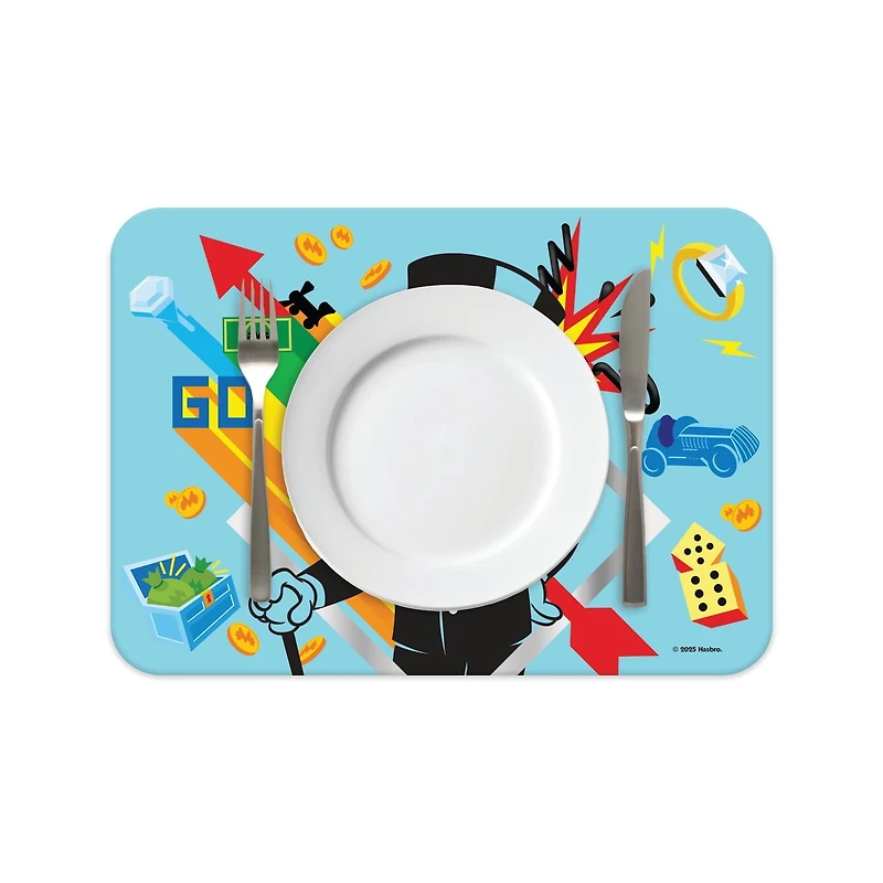 Monopoly "Lucky Chance" placemat, Monopoly placemat
