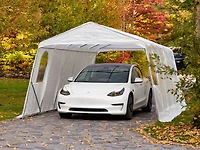 Car Shelter 11 ft. X 20 ft. in Clear