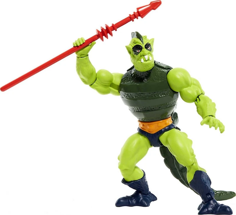 Masters of the Universe Origins 5.5-in Action Figure Whiplash Battle Figure for Storytelling Play and Display