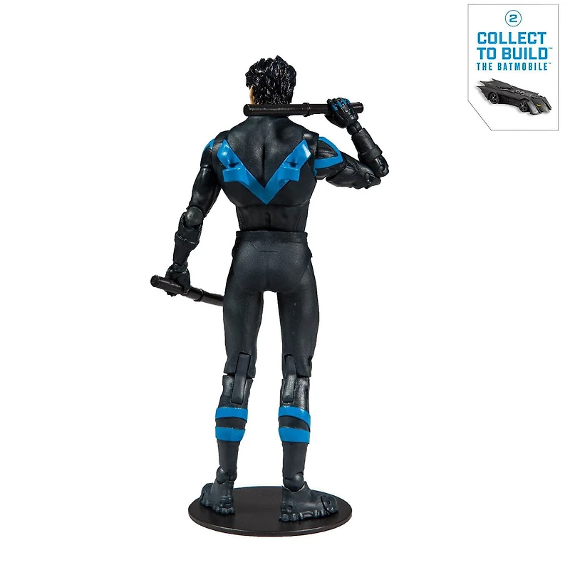 McFarlane Toys - DC Multiverse - Nightwing: Better than Batman with Build-A Batmobile Parts