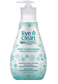 Live Clean Douce Brise d'Été Savon Liquide pour les Mains