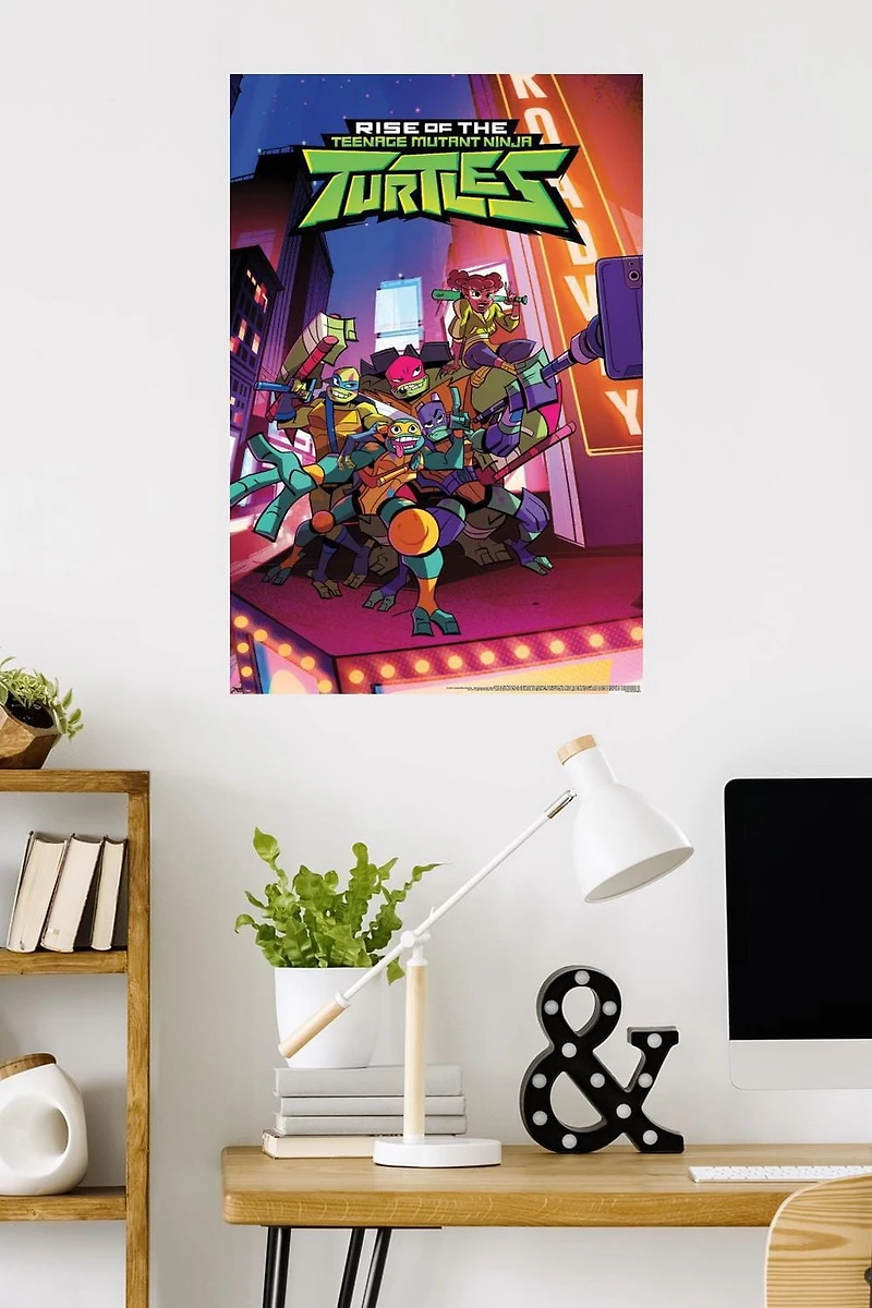 Rise Of The Teenage Mutant Ninja Turtles - Group Wall Poster, 22.375" x 34"