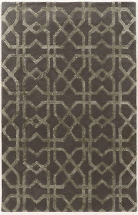 Tapis en Laine Aspire Xs ardoise de 8 pi x 11 pi