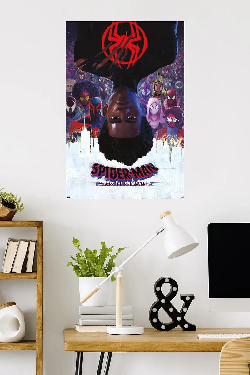 Marvel Spider-Man: Across the Spider-Verse - Official One Sheet Wall Poster, 22.375" x 34"