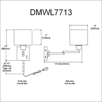 Dainolite Wall Sconce (Task)