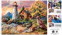 Buffalo Games The Lookout Puzzle de 750 pièces imbriqué pour adultes âgés de 14 à 99 ans