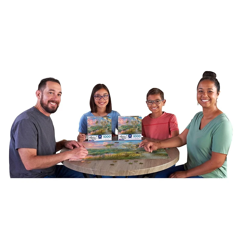 ABRAHAM HUNTER 1000 Piece Puzzle Beach House