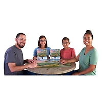 ABRAHAM HUNTER 1000 Piece Puzzle Beach House