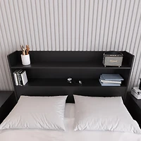 Nexera Hunter Bookcase Headboard
