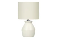 Monarch Specialties  Luminaire, 17"h, Lampe De Table, Crème, Teinte Ivoire / Crème, Moderne