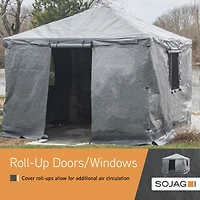 Sojag, toile d'hiver pour abri soleil