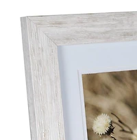 Hometrends Plaxis 5x7in Photo Frame, Pink Pearl finish, Decorative Tabletop and Wall Picture Frame, 5in x 7in