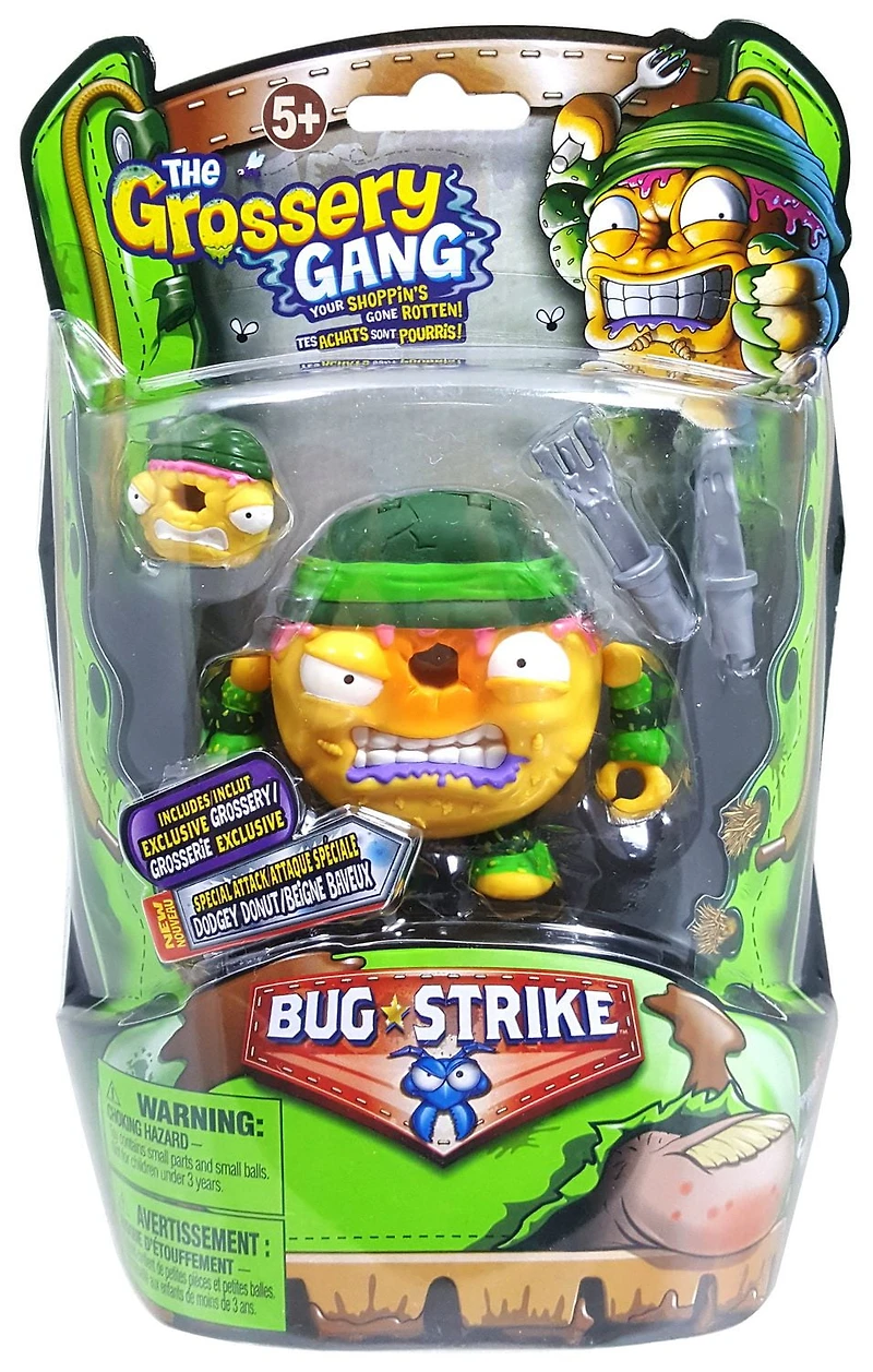 The Grossery Gang S4 Bug Strike Action Figures - DODGEY DONUT