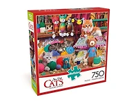 Buffalo Games Le puzzle Cats Series Crochet Kittens en 750 pièces
