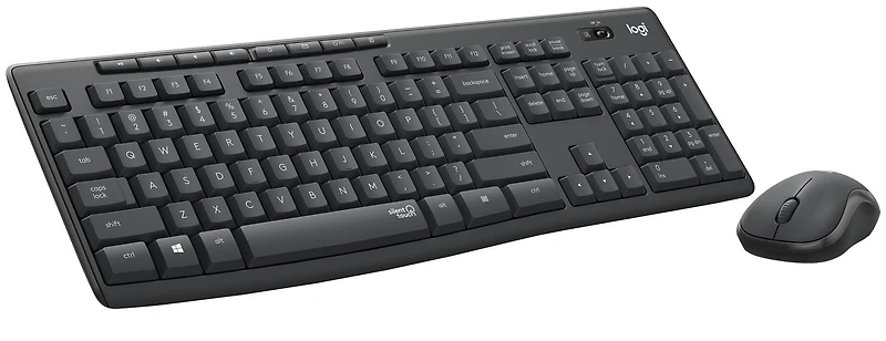 Logitech MK295 Silent Wireless Keyboard and Mouse Combo - Graphite