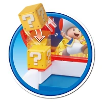 Epoch Games Jeu de pièces porte-bonheur Super Mario, jeu d'action sur table pour 4 ans et plus