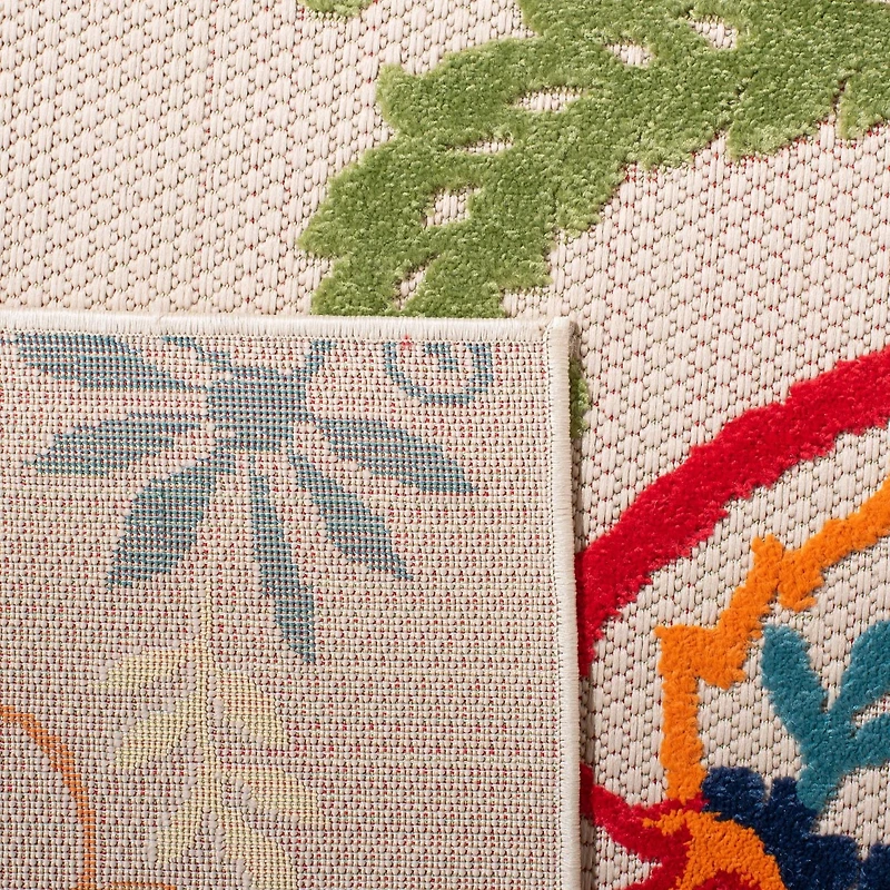 SAFAVIEH Cabana Kuzman Floral Outdoor Area Rug