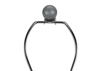 Monarch Specialties Lighting, 24"h, Table Lamp, Grey Concrete, Beige Shade, Contemporary