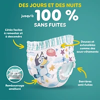 Pampers Easy Ups Girls & Boys Potty Training Pants, Size 4 (2T3T), 140 Count, Bluey Absorbent Training Underwear, Up to 100% Leakproof Day and Night, Hypoallergenic