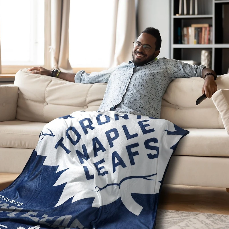 NHL Toronto Maple Leafs Plush Throw Blanket, 50" x 60"