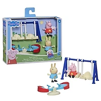 Peppa Pig Peppa's Adventures Peppa's Outside Fun Preschool Toy, with 2 Figures and 3 Accessories, Ages 3 and Up