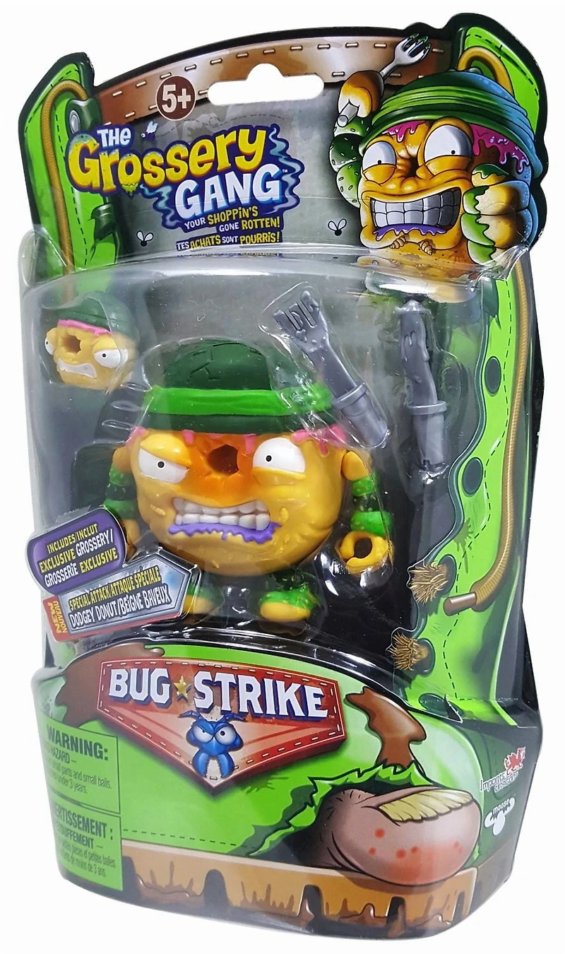 The Grossery Gang S4 Bug Strike Action Figures - DODGEY DONUT