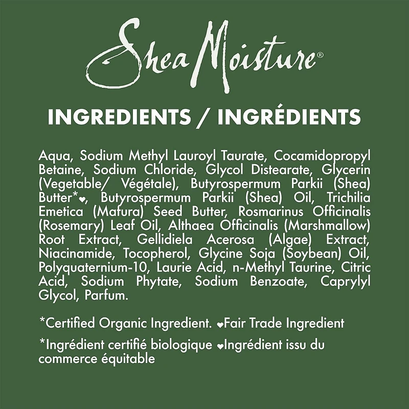Shampooing hydratant SheaMoisture Men 444 ml Shampooing hydratant