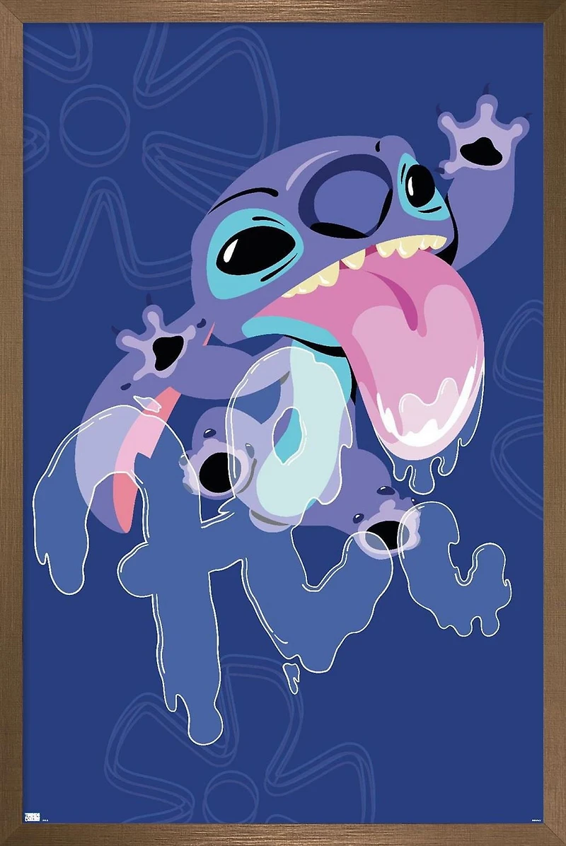 Disney Lilo And Stitch - Slobber Hi Wall Poster
