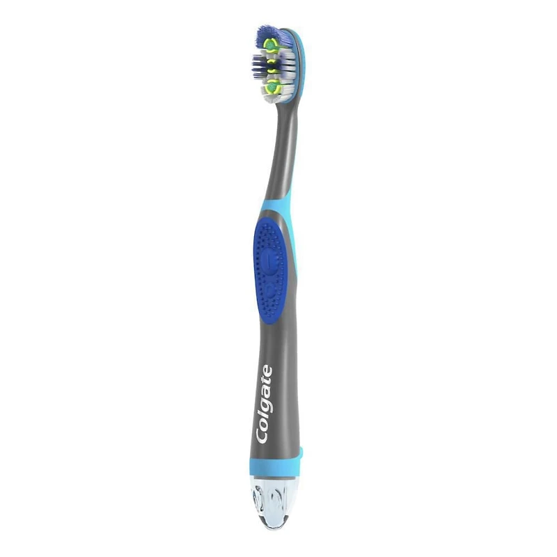 Colgate 360 Floss-Tip Sonic Power Battery Powered Toothbrush, Soft