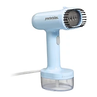 Proctor Silex® Défroisseur à Vapeur et Fer 2-en-1 Compact, Portatif de Voyage, 1200 W, Réservoir Amovible 120 ml, Bleu, Modèle 11585