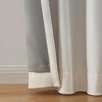 Better Homes & Gardens Velvet Rod Pocket Blackout Curtain Panel, 52" x 84", Velvet Total Blackout Curtain