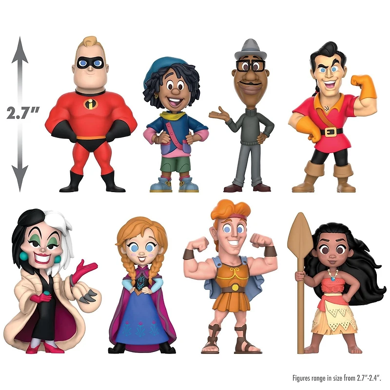Collection Fêtant Disney100 Années de Poursuite Incessante Ensemble de 8 Figurines Edition Limitée