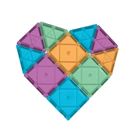 CREATEON Crayola Colors of Kindness Magnetic Tile 24 Pc Ensemble