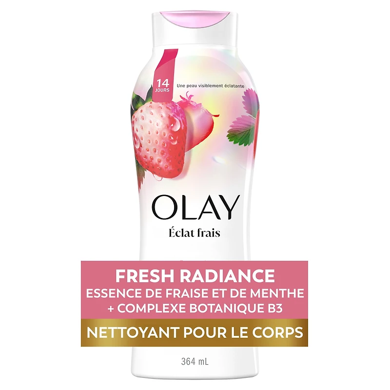 Olay Fresh Outlast Body Wash, White Strawberry & Mint