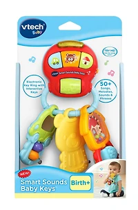 VTech Smart Sounds Baby Keys™ - Pretend Toy Key with Lights and Sounds - English Version