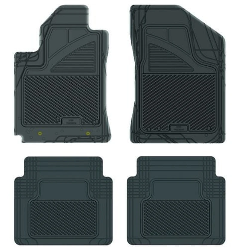 Ensemble de 4 tapis Pants Saver Custom Fit pour Pontiac (Noir) 2005+ Pursuit
