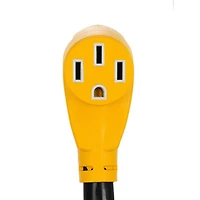 Camco’s Heavy-Duty 50-Amp RV Extension Cord with Power Grip Handles