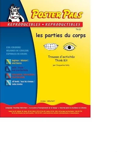The Fsl Classroom Les Parties Du Corps French Reproducible Teaching Activities