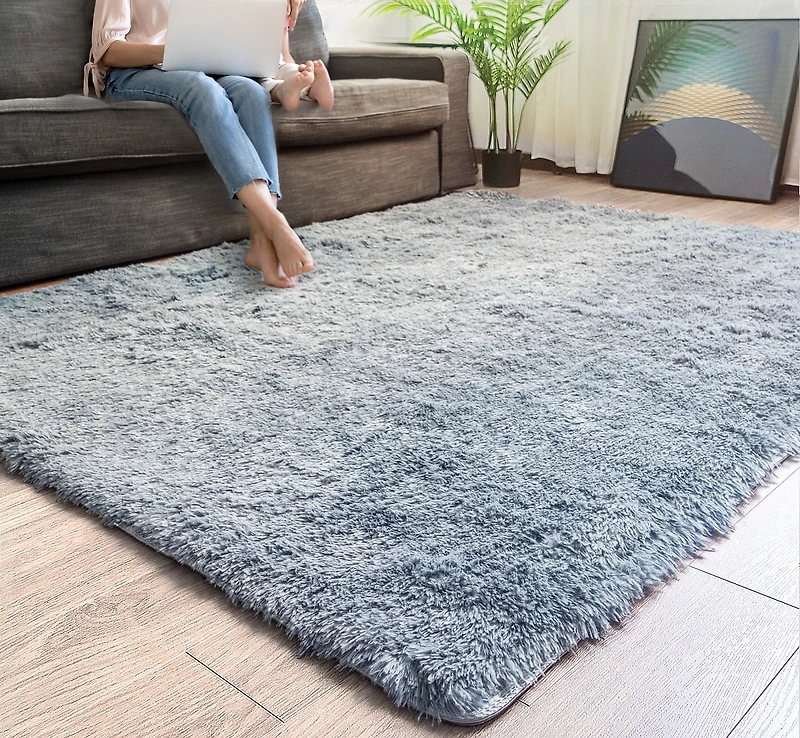 Tapis uni moderne de la collection Super Soft de Rug Branch