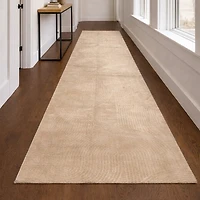 Tapis de Couloir Elion Lavable A la Machine Contemporain/Moderne pour Salon, Chambre, Salle Manger, Entrée, et Plus Encore.