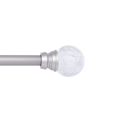 Mainstays 121,92 cm - 218,44 cm Tringle à rideau, 1,27 cm Diamètre 1,27 cm Diamètre