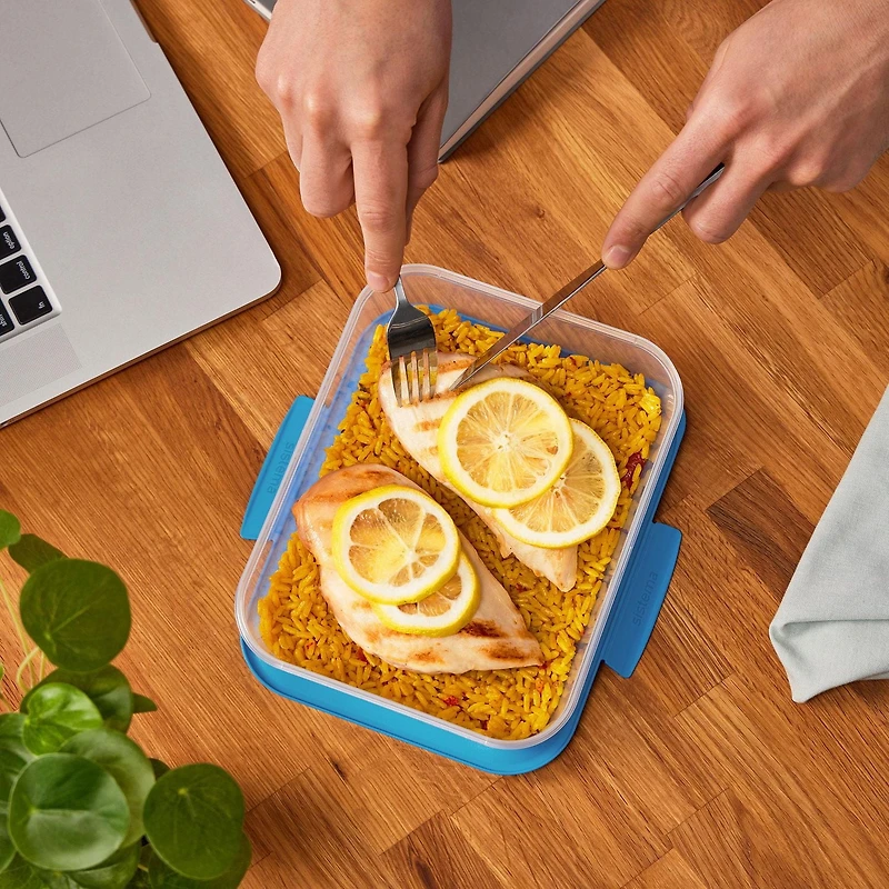 Sistema Nest It Boîtes de conservation des aliments avec couvercles, paquet de 5 paquet de 5