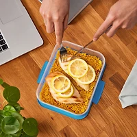 Sistema Nest It Boîtes de conservation des aliments avec couvercles, paquet de 5 paquet de 5