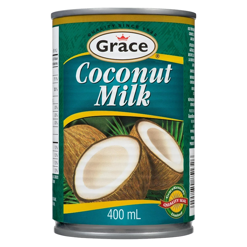 Lait de coco Grace, 400ml can Lait de coco Grace, 400ml can