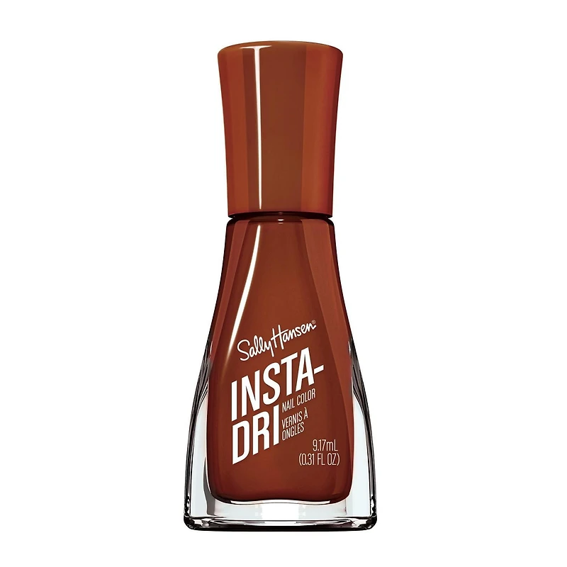 Insta-Dri® Nail Polish, 3-in-1 formula with built-in base and top coat. 1 Stroke, 1 Coat . Done. Dries in 60 seconds,  1 Stroke