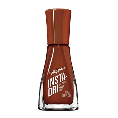 Insta-Dri® Nail Polish, 3-in-1 formula with built-in base and top coat. 1 Stroke, 1 Coat . Done. Dries in 60 seconds,  1 Stroke
