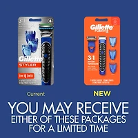 Gillette Fusion5 Styler Facial Hair Trimmer for Men, All-in-One Shave, Trim, and Edgeillette Trimmer for Men’s Grooming, 1CT